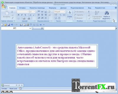 Microsoft Office Excel 2007.   
