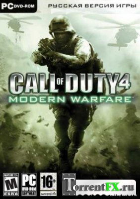 Call of Duty 4: Modern Warfare + Patch 1.7 (2007) PC | 2xDVD5