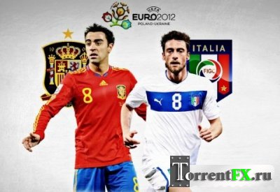 Футбол. Чемпионат Европы 2012. Группа С. 1-й тур. Испания - Италия (2012) HDTVRip