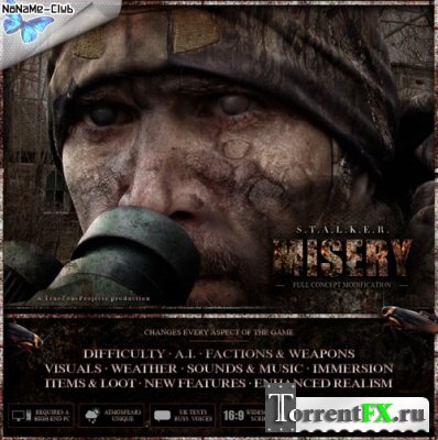 S.T.A.L.K.E.R.: Call Of Pripyat - MISERY 2.1 Beta (2014) PC