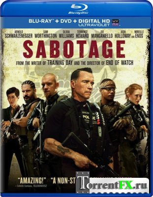 Саботаж / Sabotage (2014) BDRip-AVC