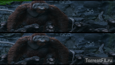 Планета обезьян: Революция (2014) BDRip 1080p | 3D-Video