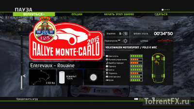 WRC 5: FIA World Rally Championship (2015) Лицензия