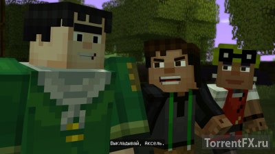 Minecraft: Story Mode - A Telltale Games Series. Episode 1 (2015)  Лицензия