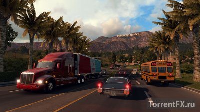 American Truck Simulator 1.5.1.3s + 10 DLC (2016) RePack от xatab