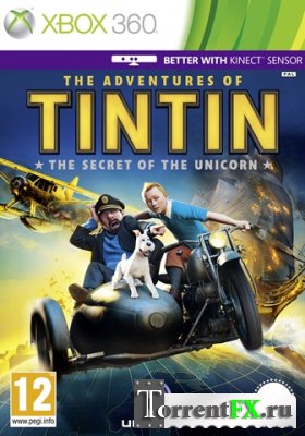 The Adventures of Tintin: The Game (2011/RUS) Xbox 360 [LT+2.0] Kinect